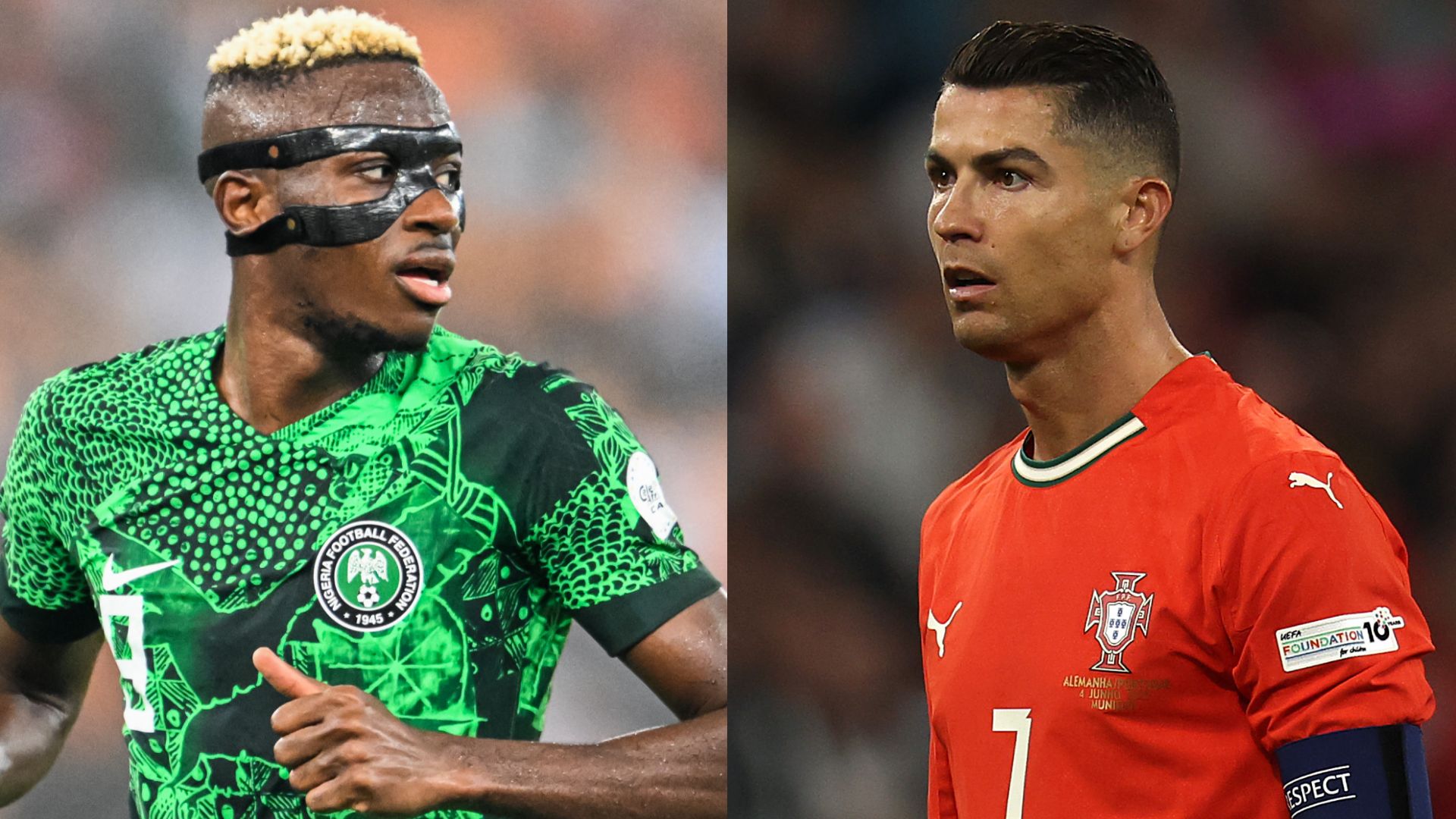 Victor Osimhen Cristiano Ronaldo