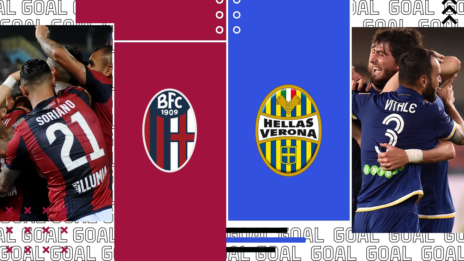 Bologna-Verona tv streaming