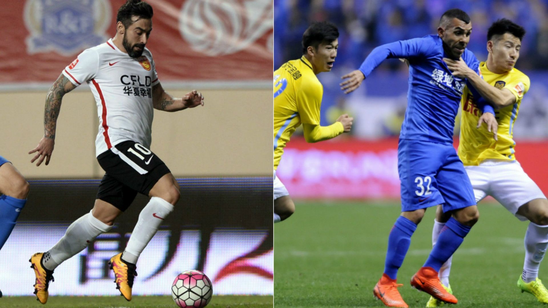 Lavezzi Tevez Superliga China