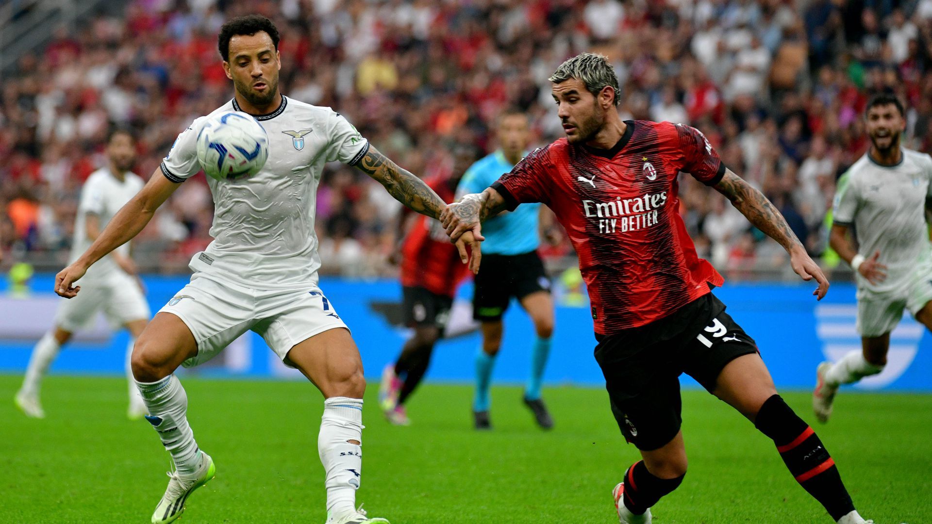 Theo Hernandez Milan Lazio Serie A