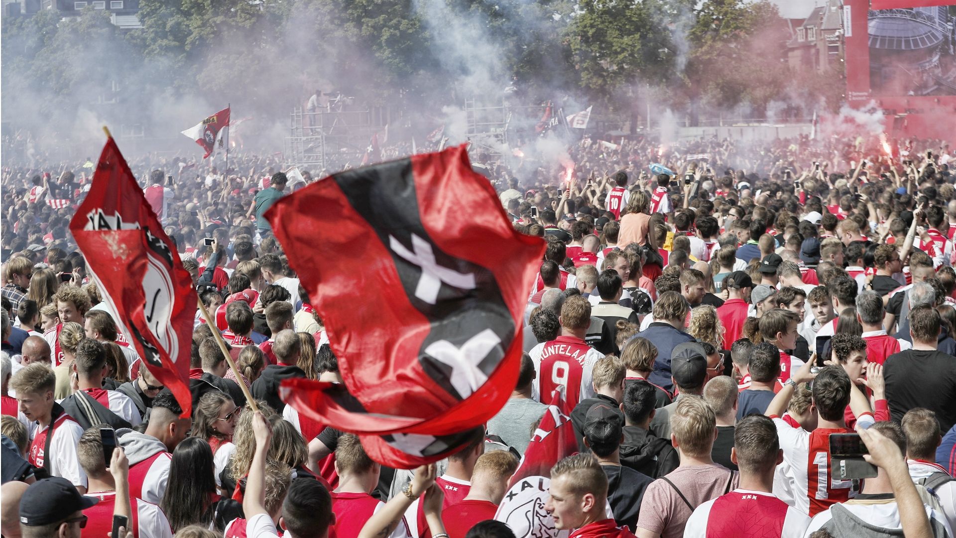 Huldiging Ajax, 05162019
