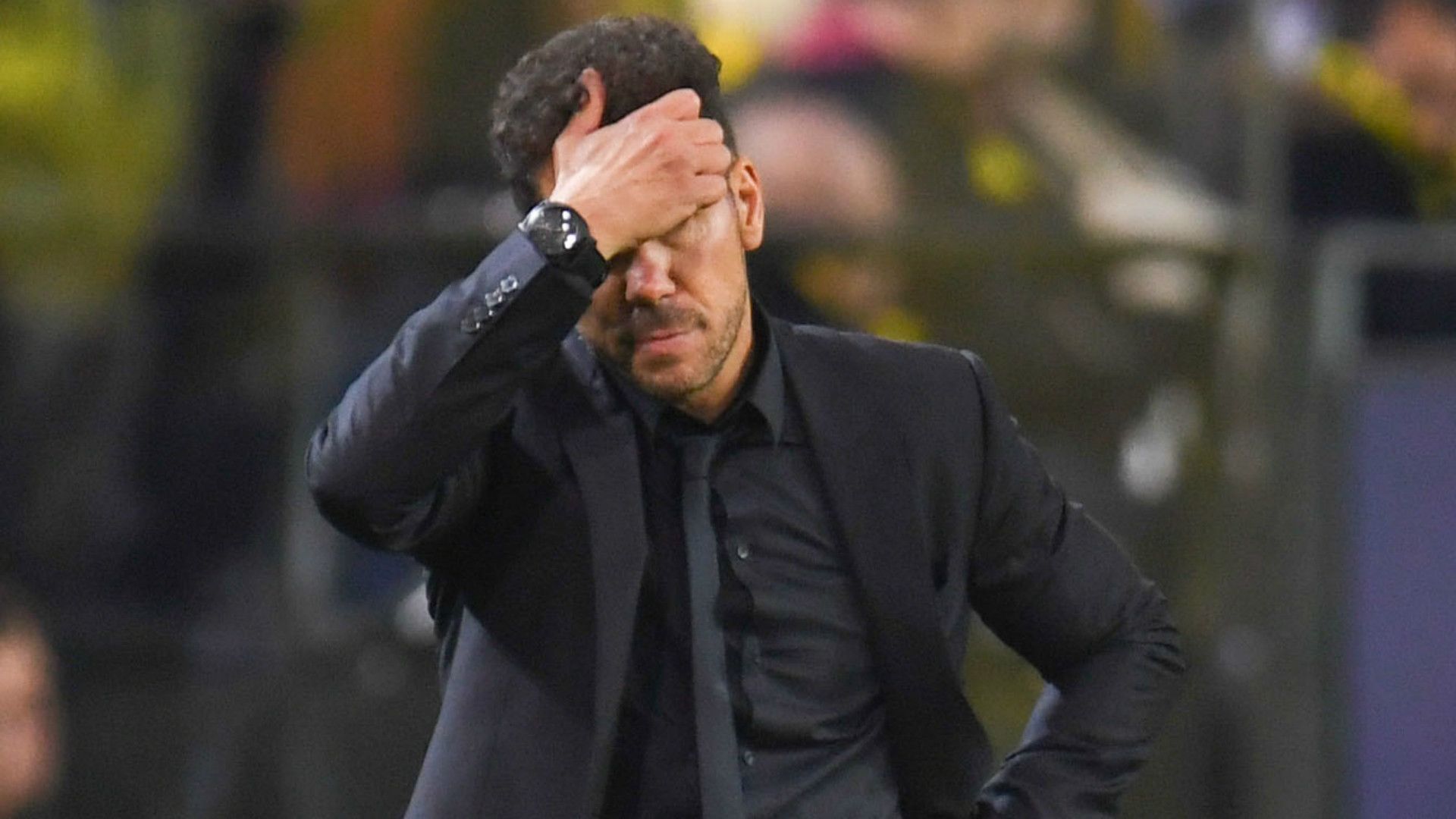 DIEGO SIMEONE ATLETICO MADRID UEFA CHAMPIONS LEAGUE 24102018