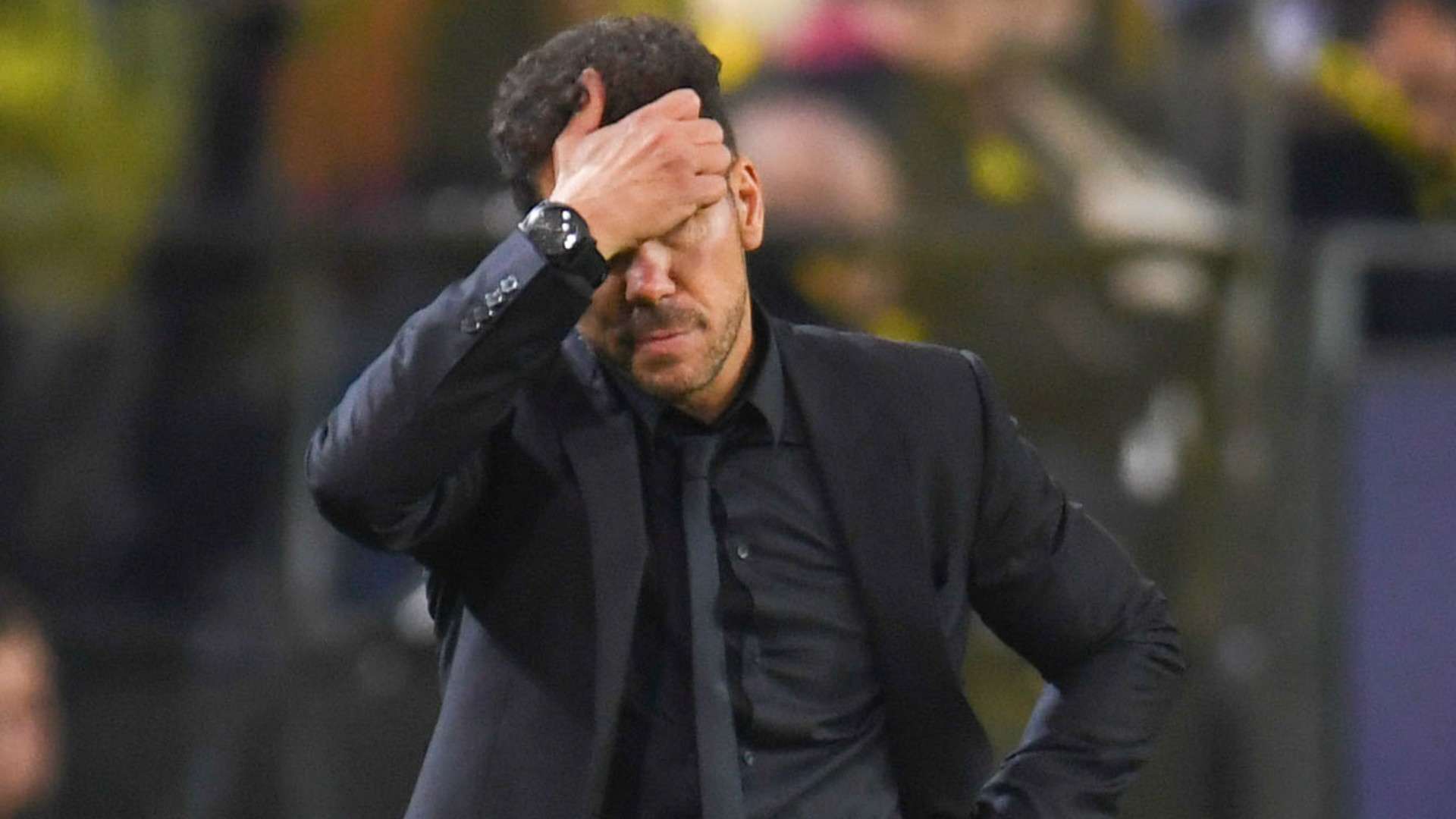 DIEGO SIMEONE ATLETICO MADRID UEFA CHAMPIONS LEAGUE 24102018