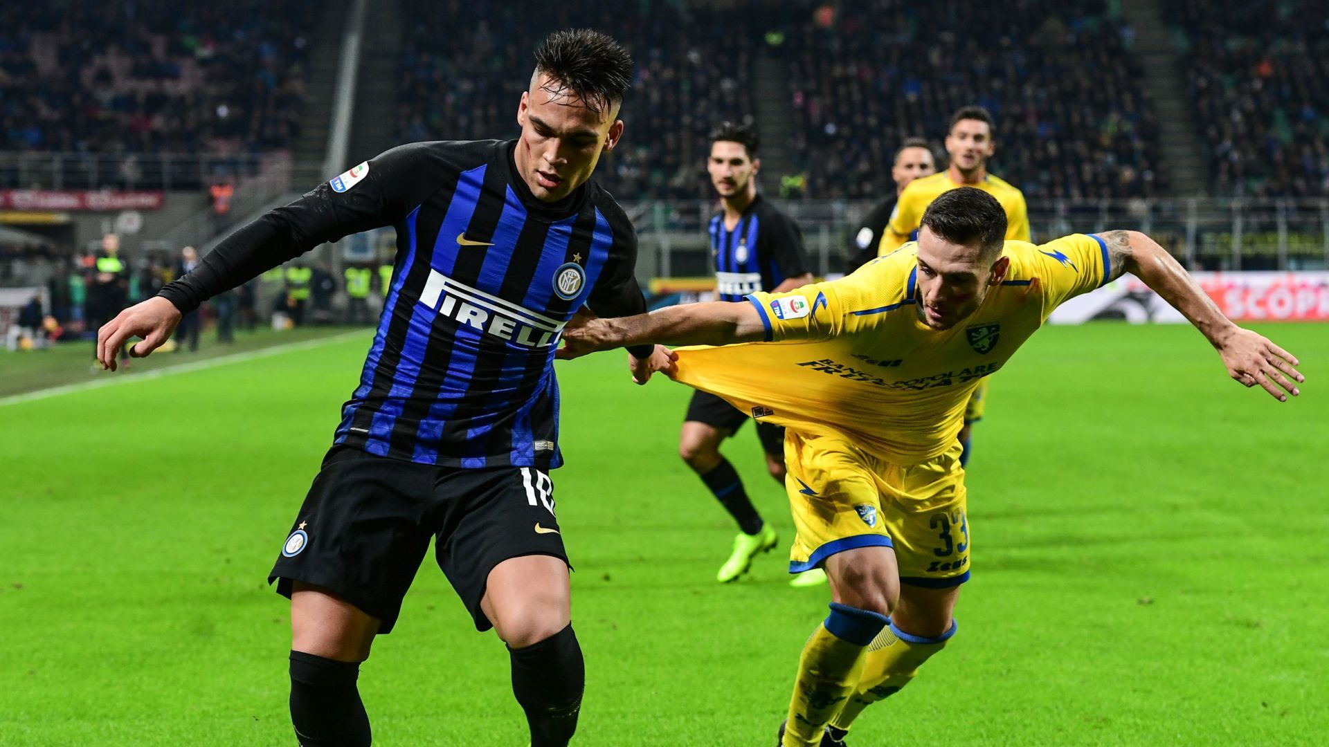 Lautaro Martinez Inter Frosinone Serie A