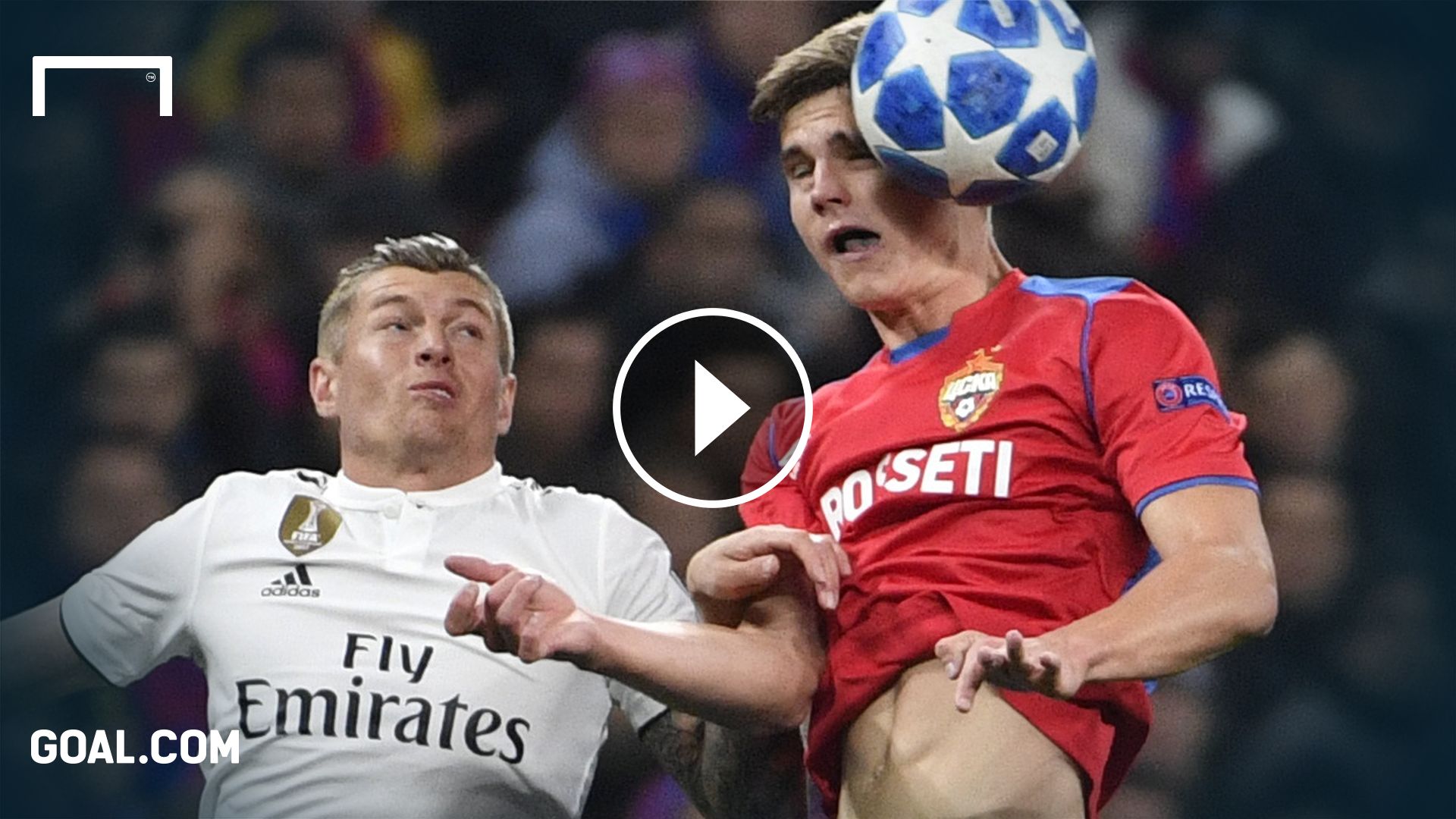 GFX Playbutton Real Madrid ZSKA Moskau