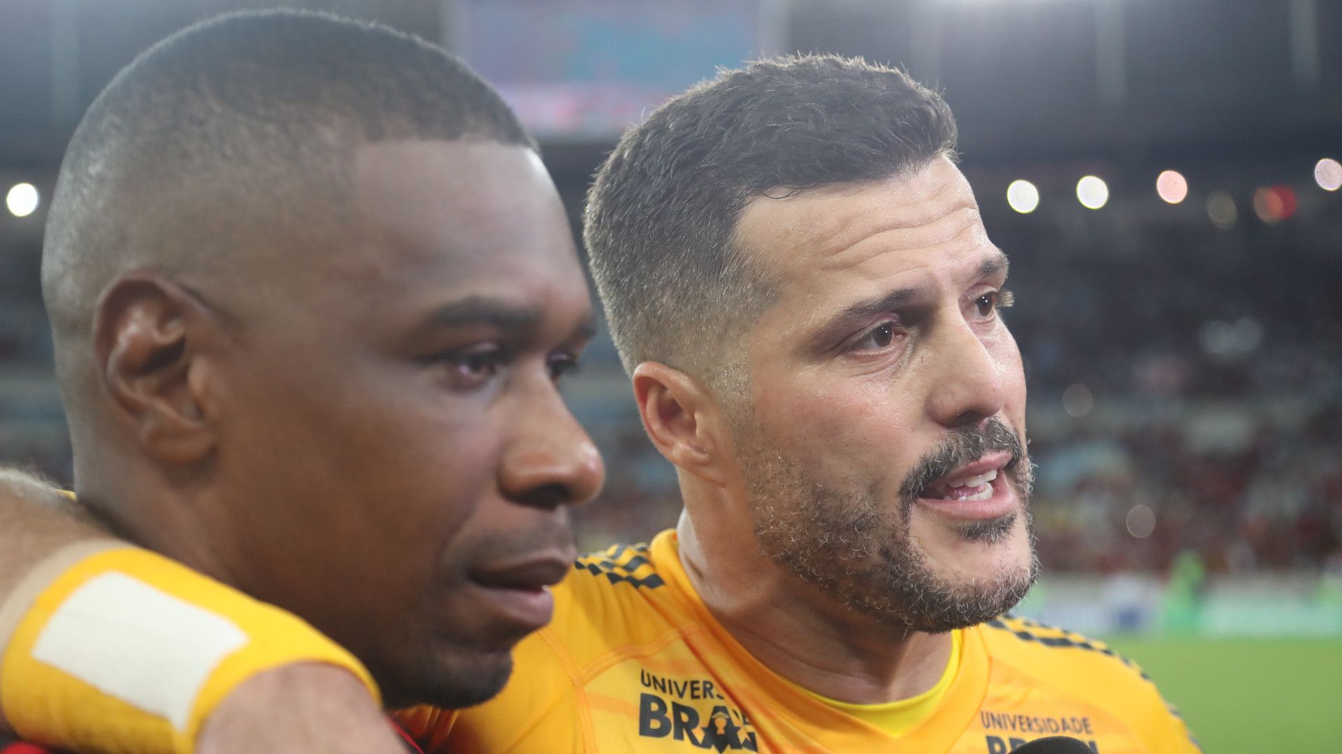 Despedida Julio Cesar Juan Flamengo America-MG 21042018 Brasileirao Serie A