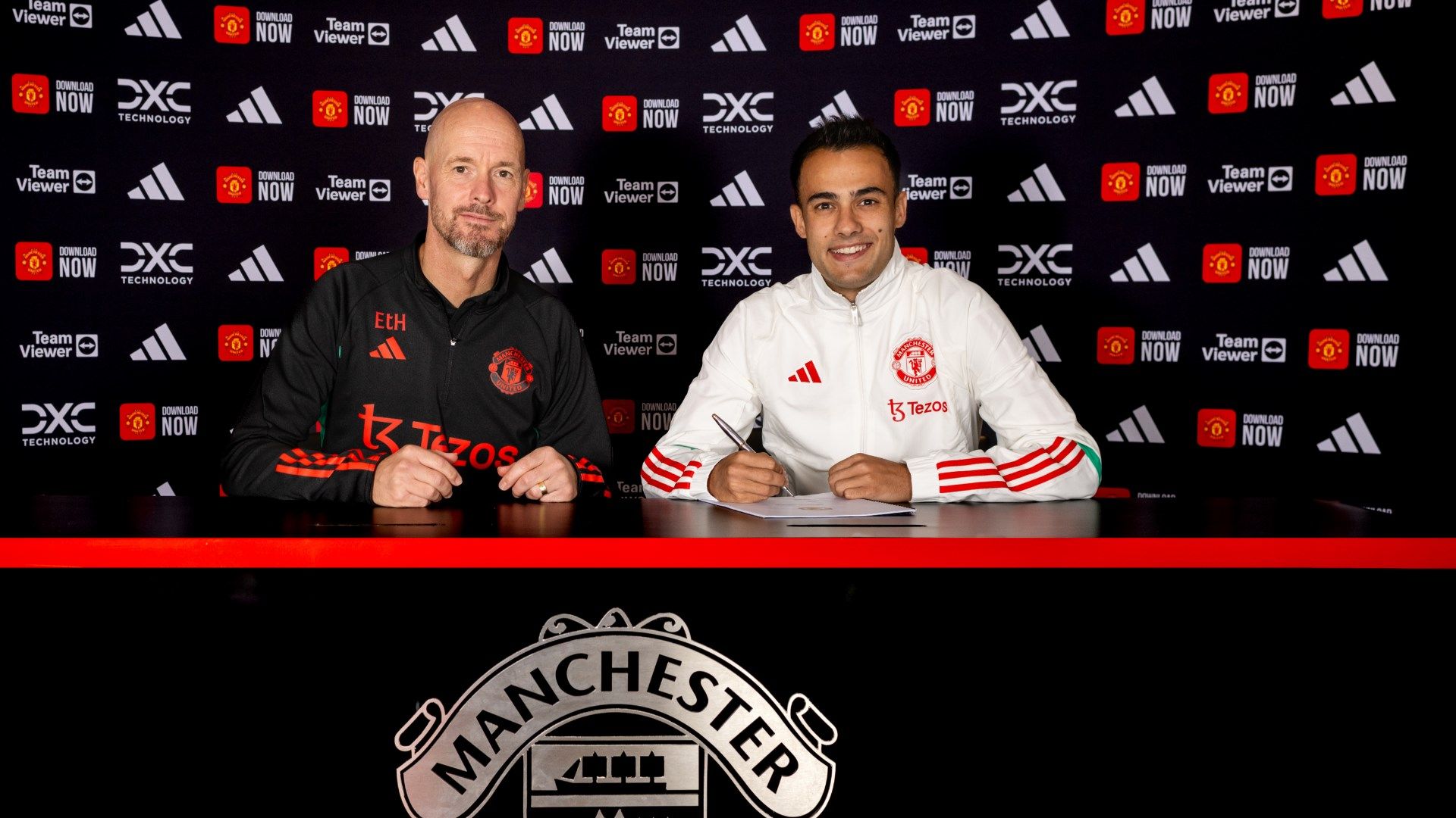 Erik ten Hag Sergio Reguilon Manchester United 2023-24