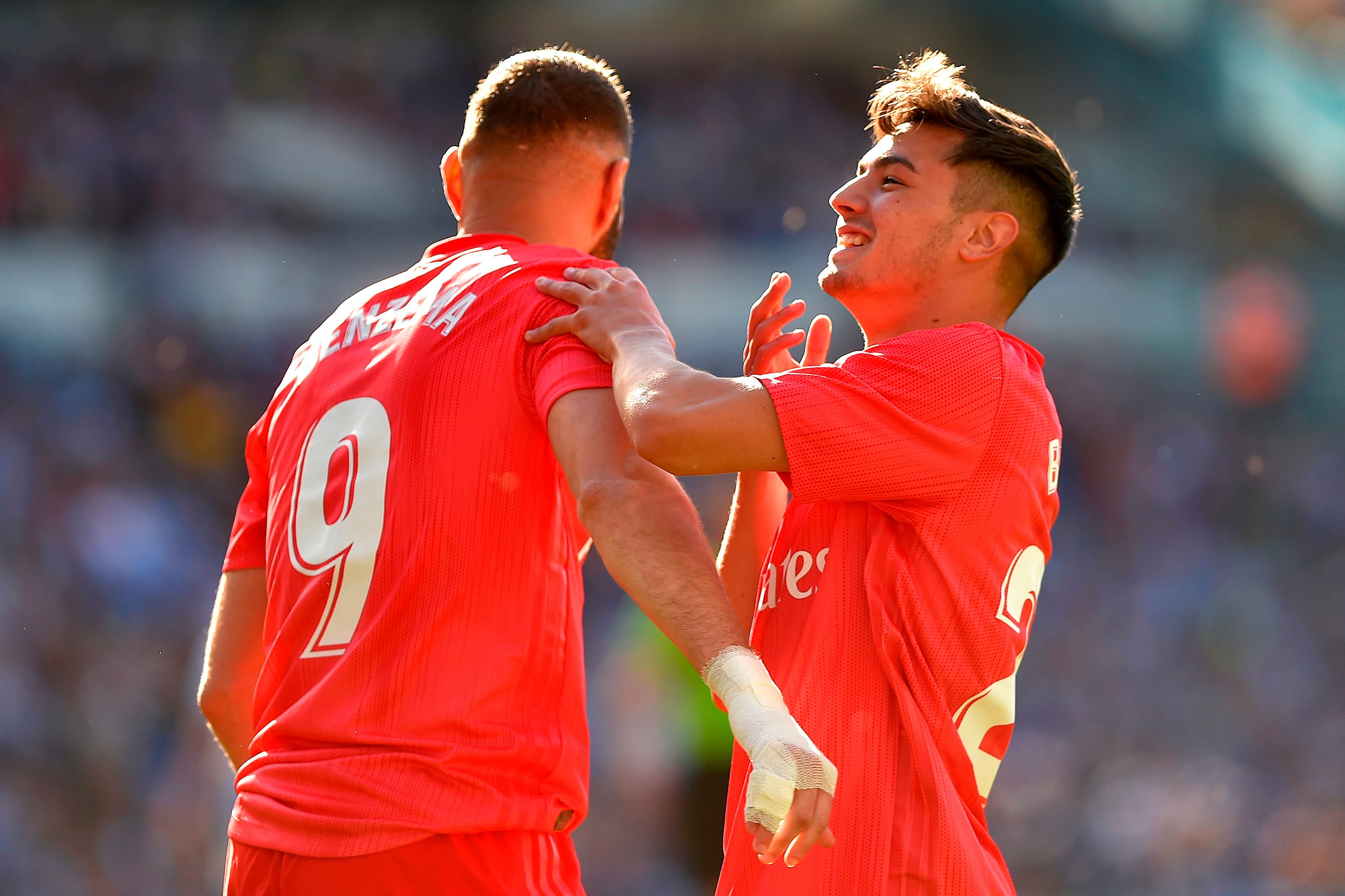 Benzema Brahim Díaz Real Sociedad Real Madrid LaLiga