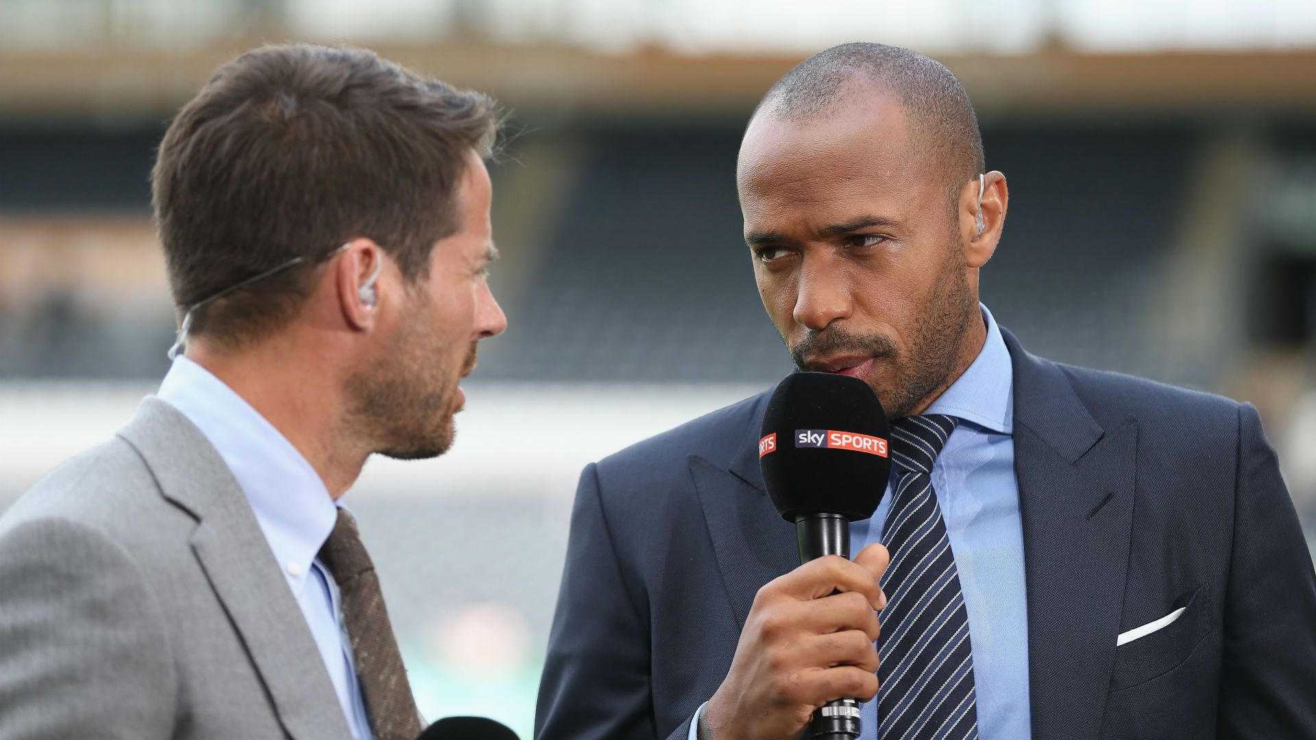 Thierry Henry Jamie Redknapp