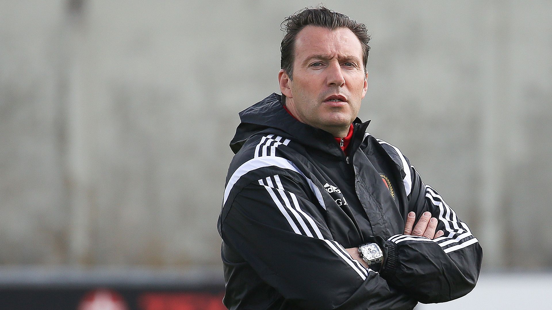 Marc Wilmots Belgien Training 05292015