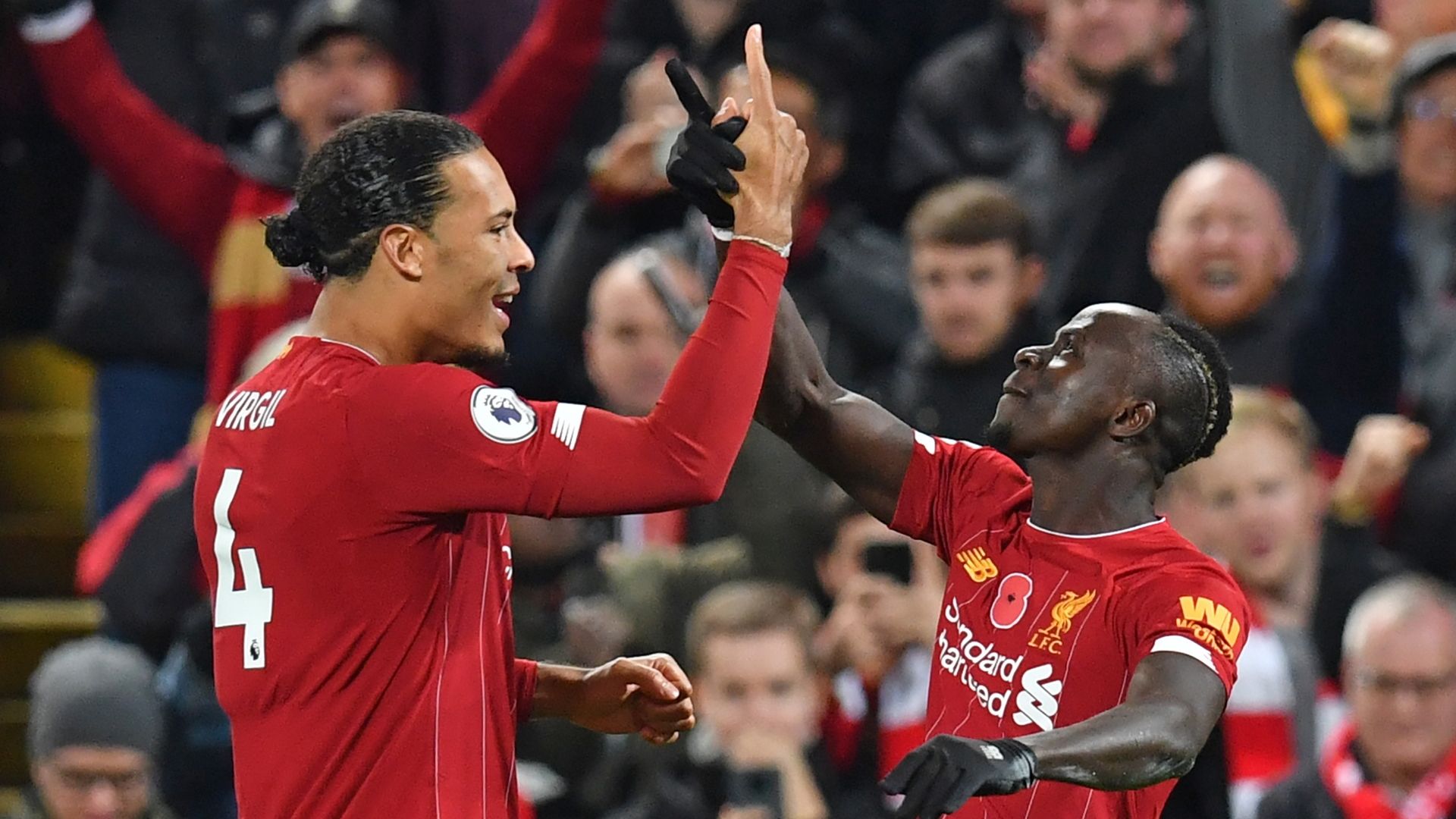 Virgil van Dijk, Sadio Mane, Liverpool