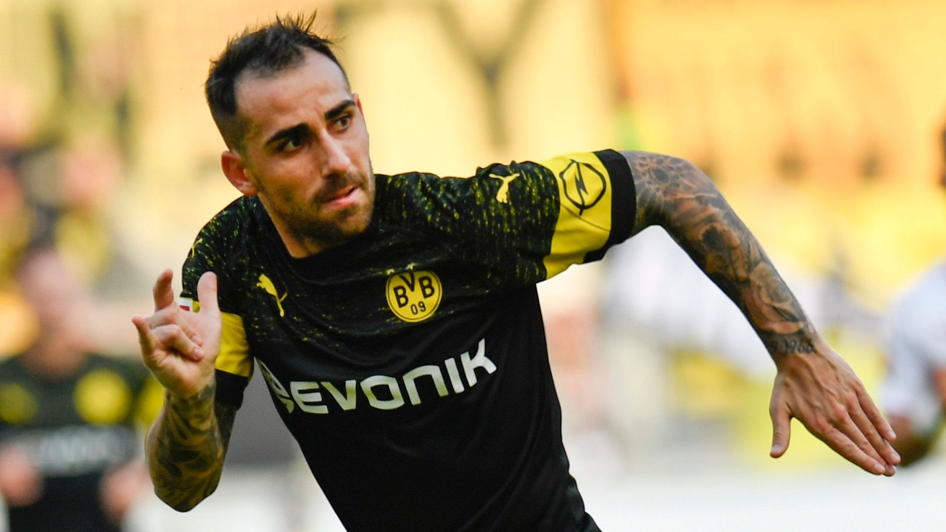 2018-11-24 Paco Alcacer Dortmund