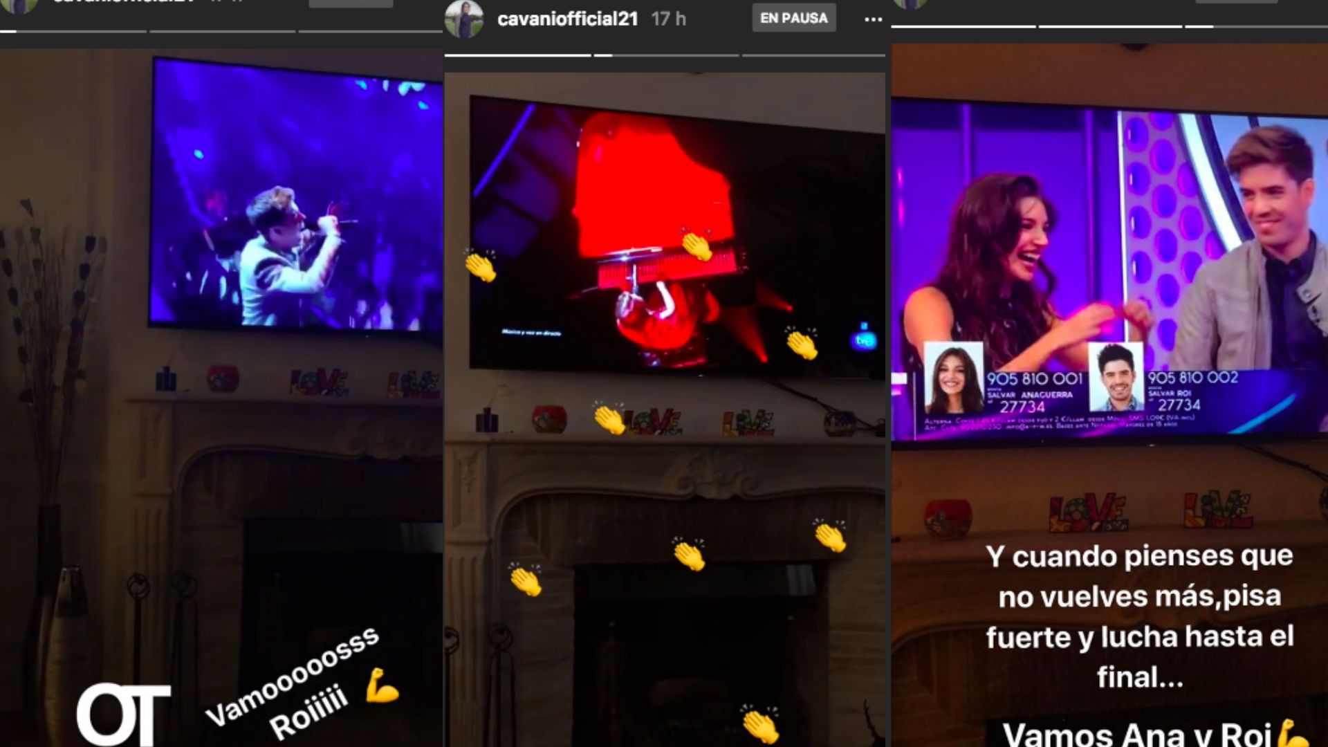 Cavani Operación Triunfo