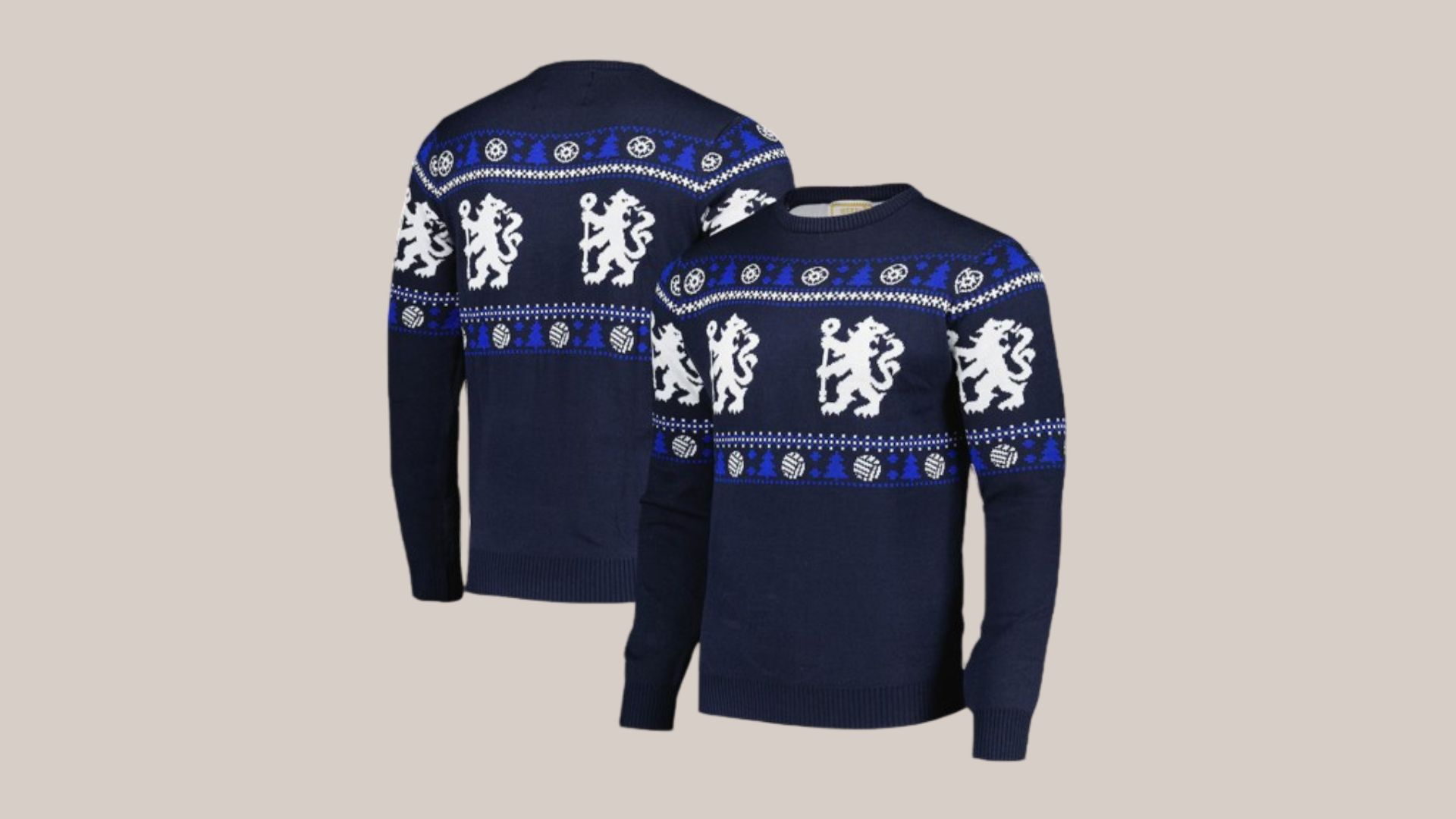 Chelsea Fairisle Christmas Jumper