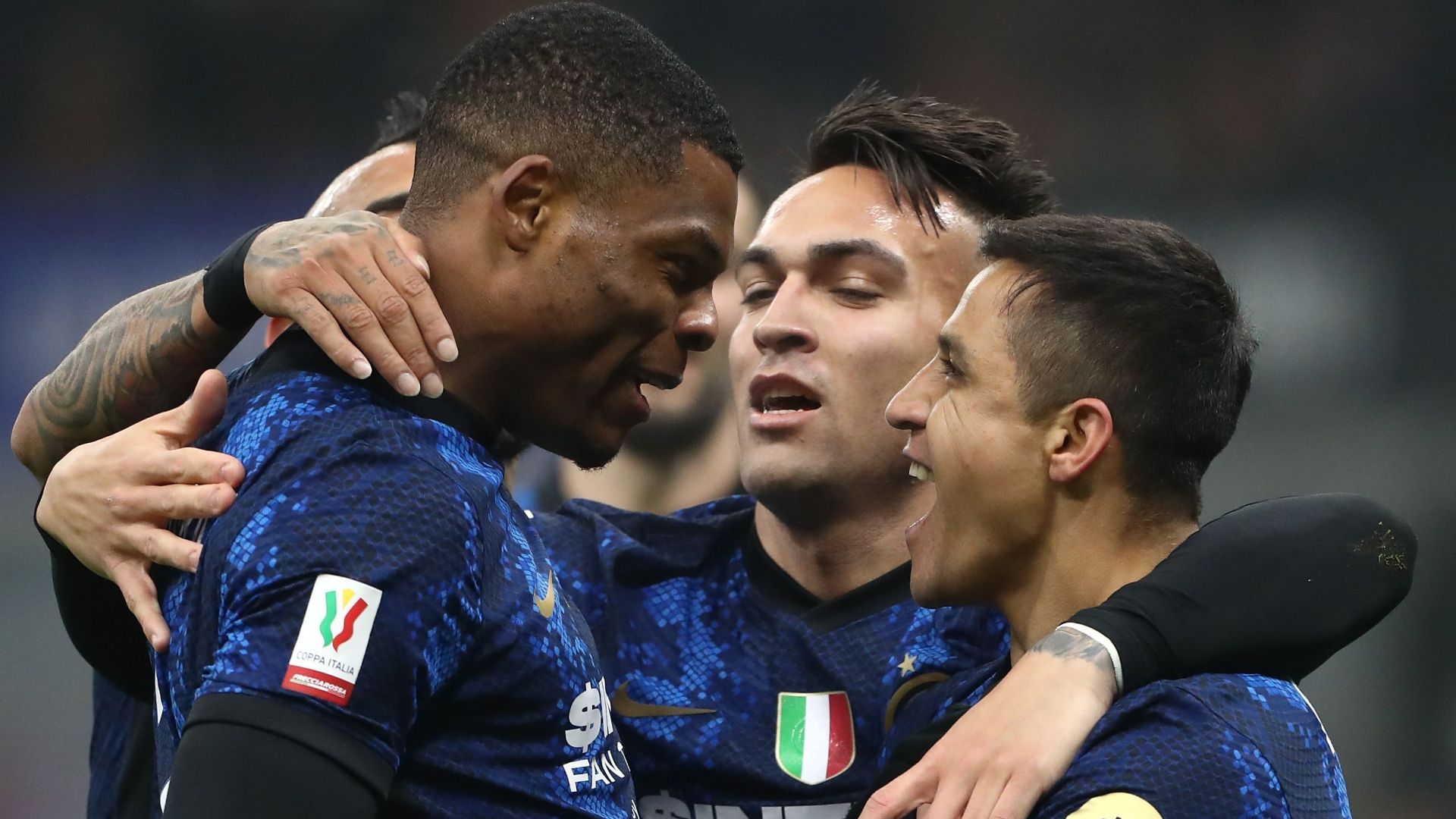 Alexis Sanchez Inter Empoli Coppa Italia