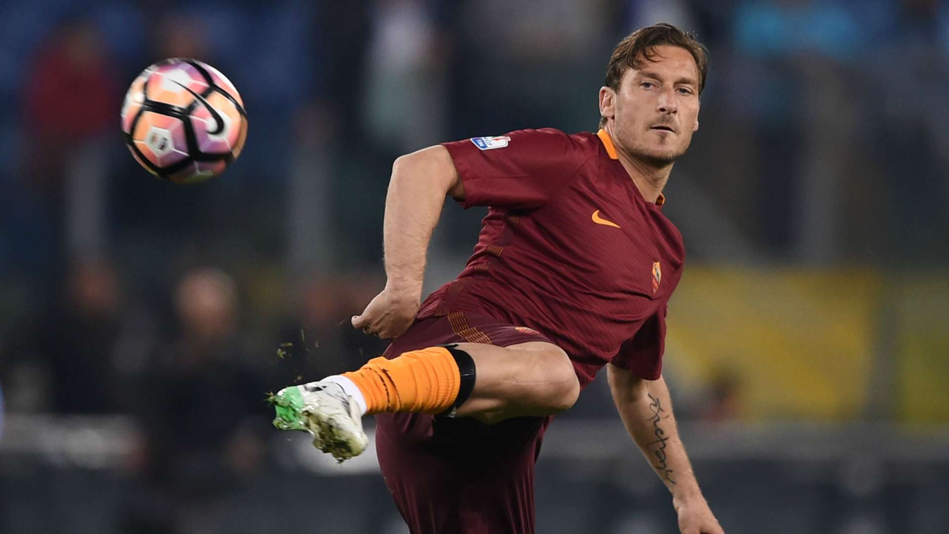 Francesco Totti Roma Coppa Italia 2016-17