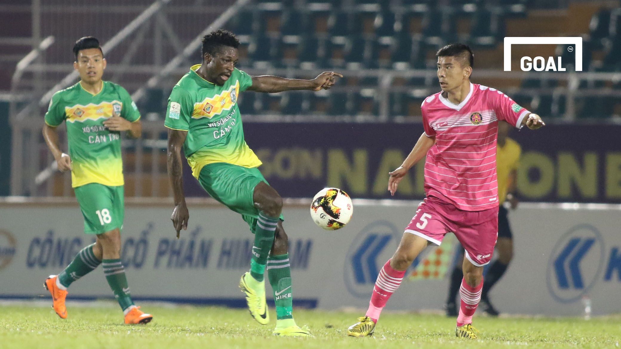 Sài Gòn FC XSKT Cần Thơ Vòng 9 V.League 2018