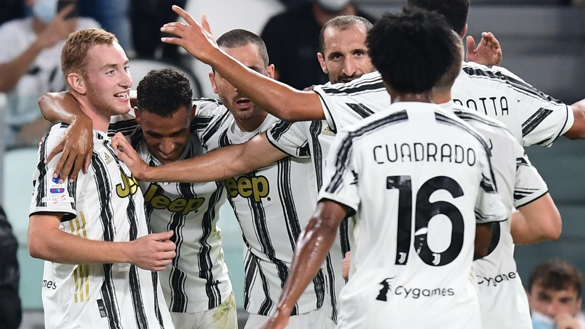 Juventus Sampdoria celebration 1