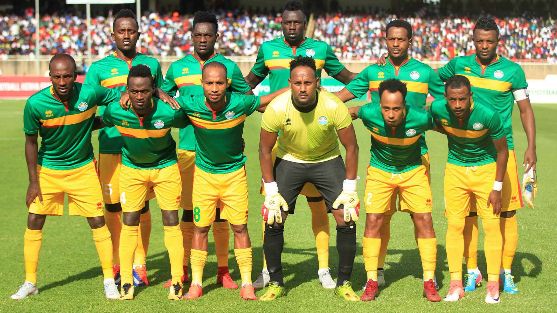 Ethiopia squad v Kenya and Harambee Stars.