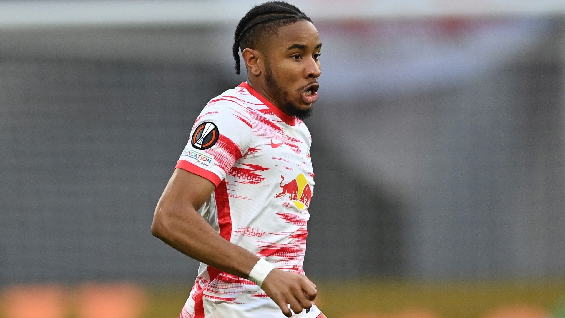 Christopher Nkunku of Leipzig 