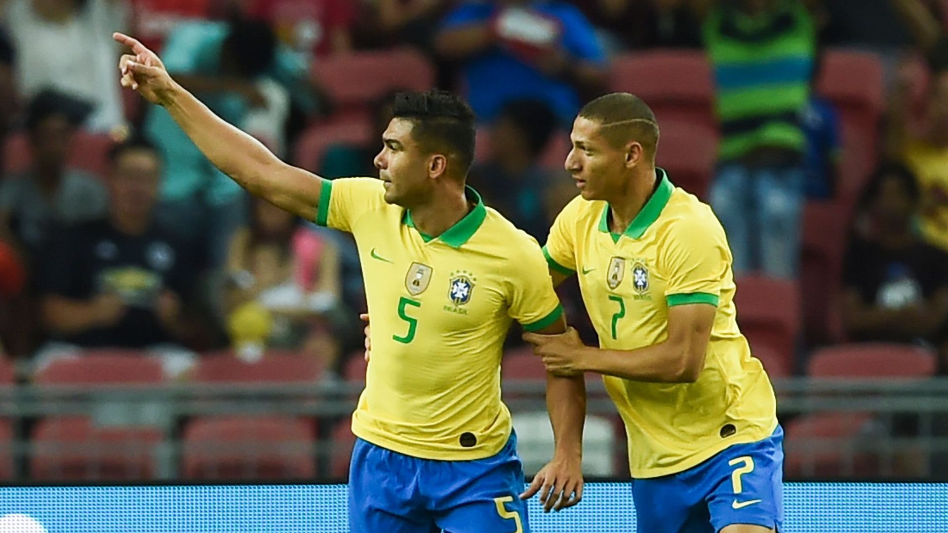 Casemiro, Richarlison, Brazil