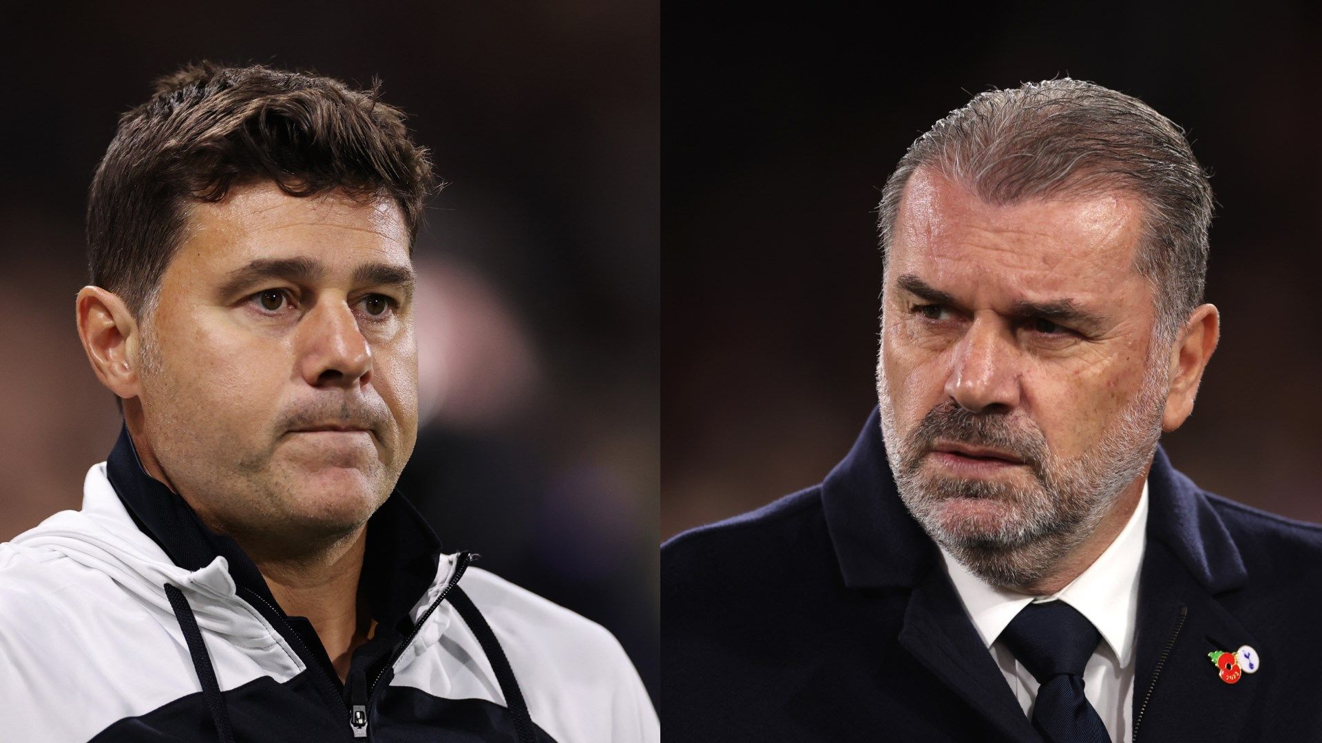 Mauricio Pochettino Ange Postecoglou 2023-24