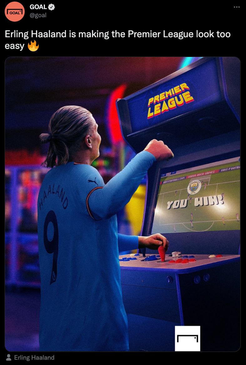 Haaland tweet 1 BMB