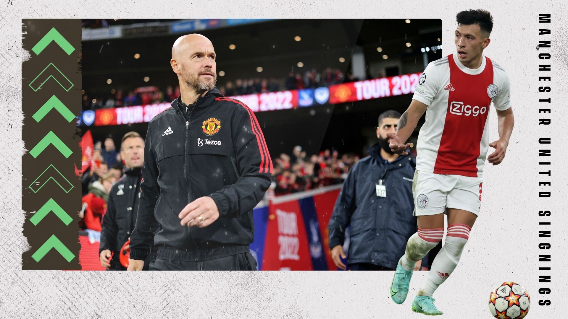 Erik Ten Hah, Lisandro Martínez GFX