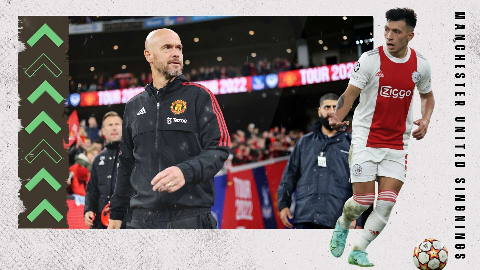 Erik Ten Hah, Lisandro Martínez GFX