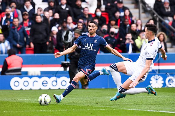 Achraf Hakimi PSG Bordeaux