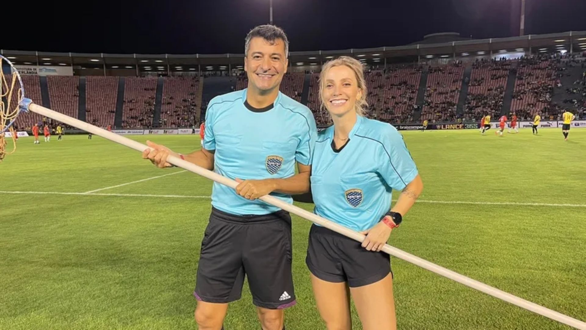 Sandro Meira Ricci e Fernanda Colombo