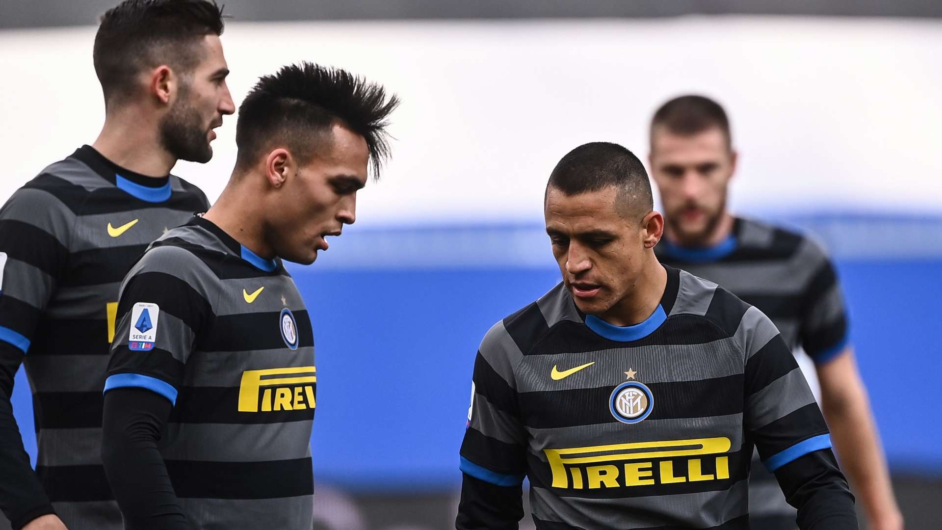 060121 Sampdoria Inter Lautaro Martínez y Alexis Sánchez