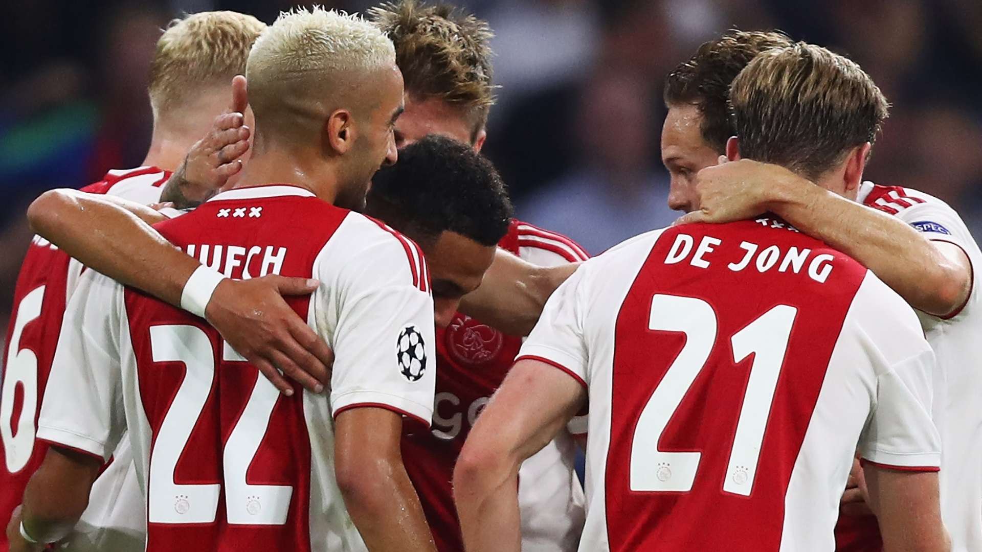 Ajax Champions League 29 08 2018