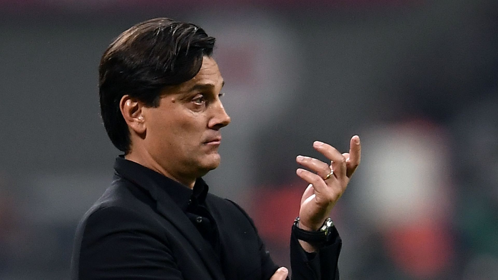 Vincenzo Montella Milan Serie A 10152017