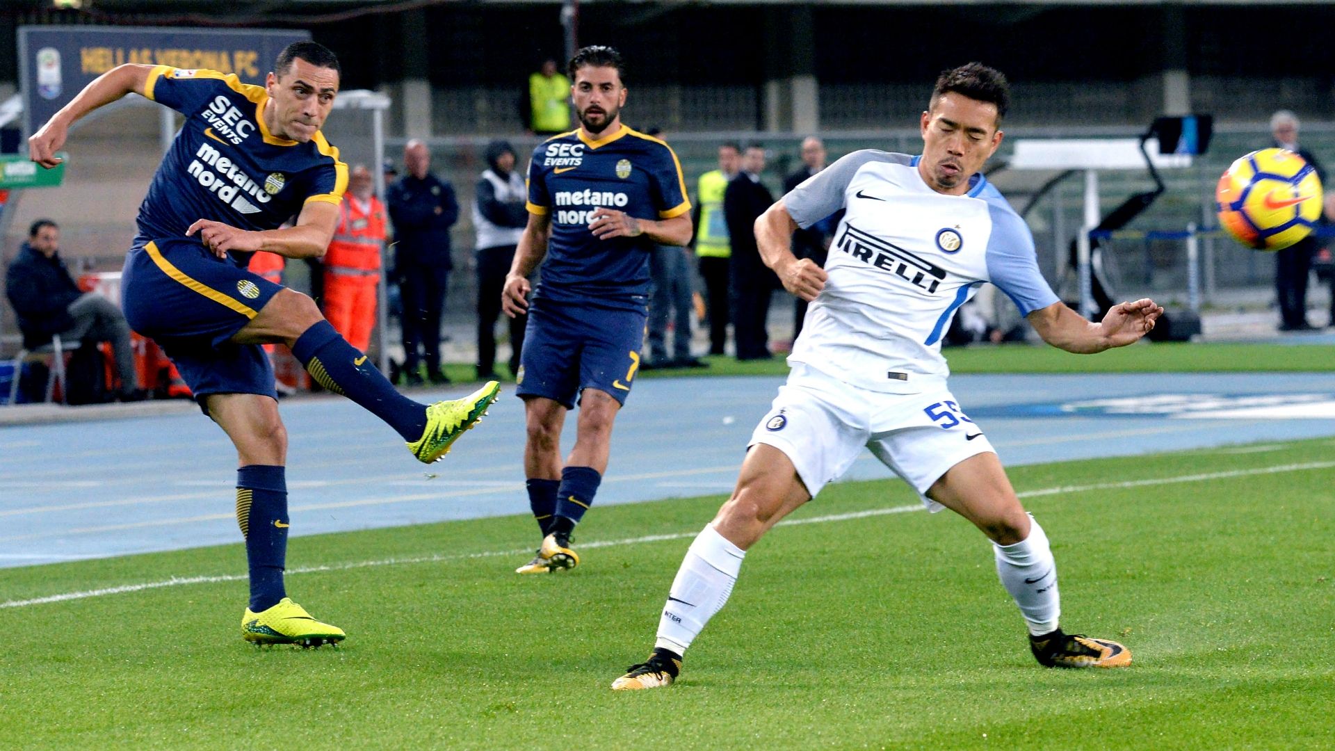 Romulo Nagatomo Verona Inter Serie A