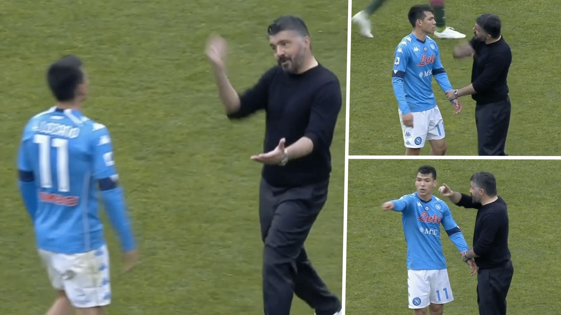 Lozano - Gattuso Napoli