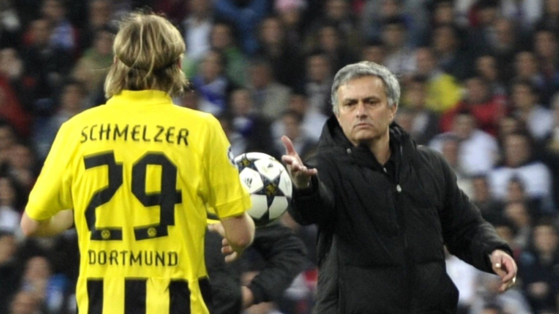 ONLY GERMANY Jose Mourinho Marcel Schmelzer Real Madrid Dortmund BVB