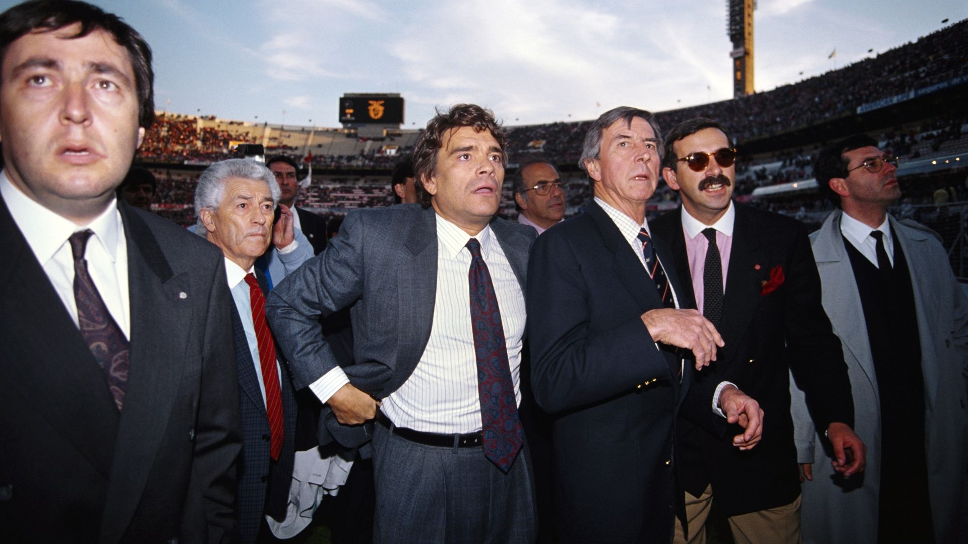Bernard Tapie Marseille Benfica 1990