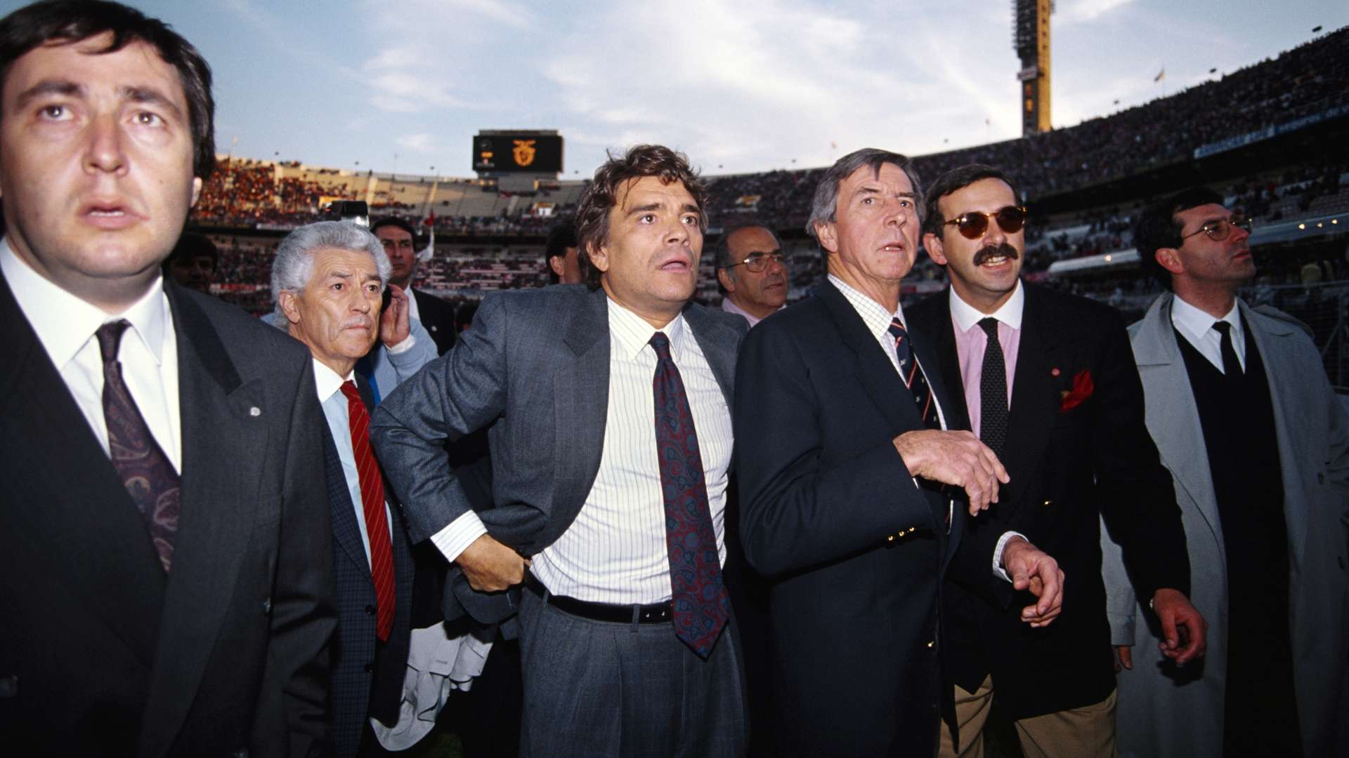 Bernard Tapie Marseille Benfica 1990