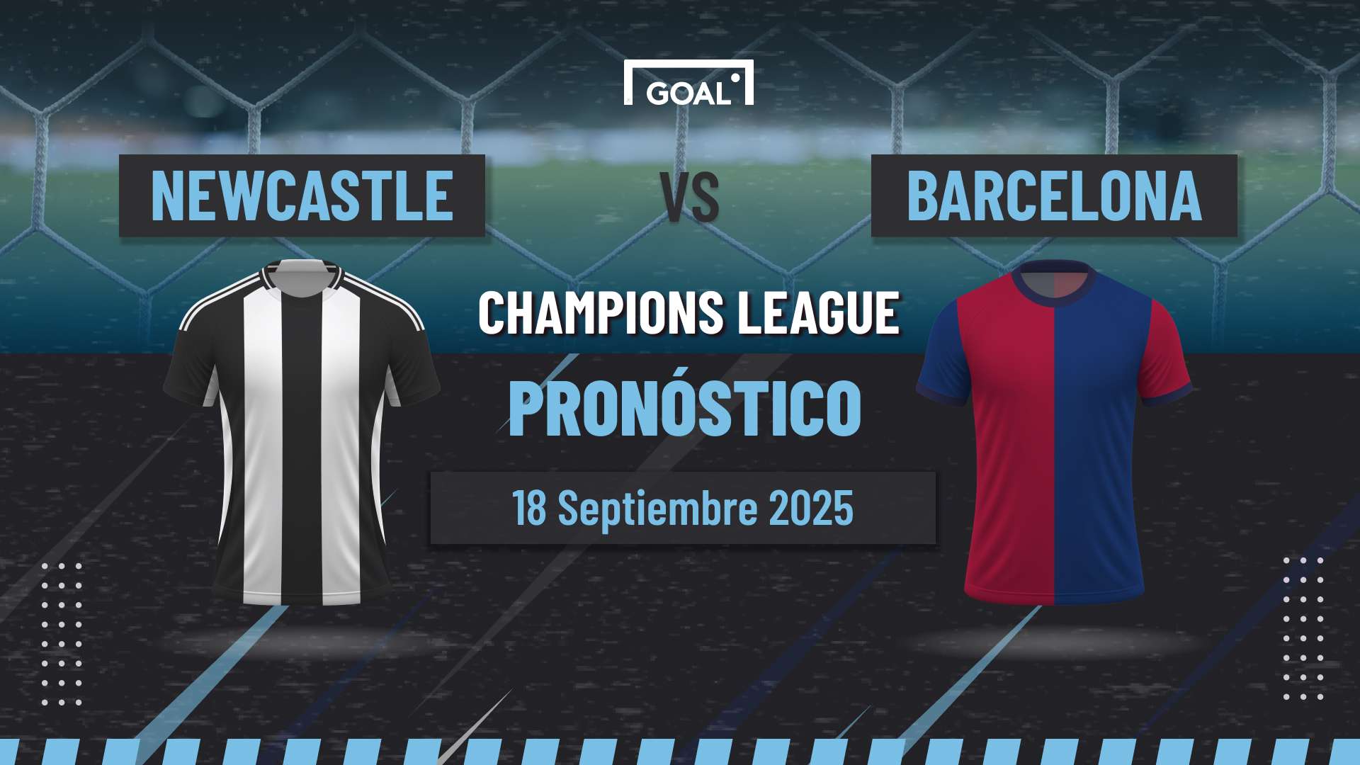 Newcastle vs Barcelona Pronóstico y Apuestas Champions League | 18/09/25
