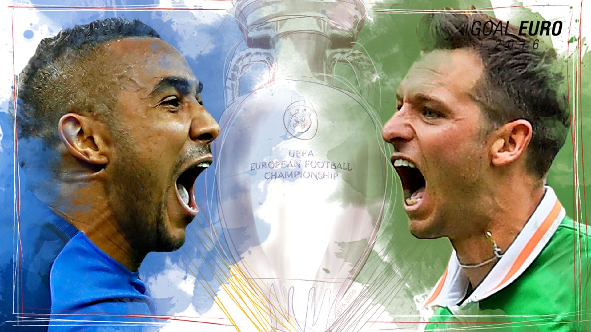 GFX EURO16 France Ireland Euro 2016