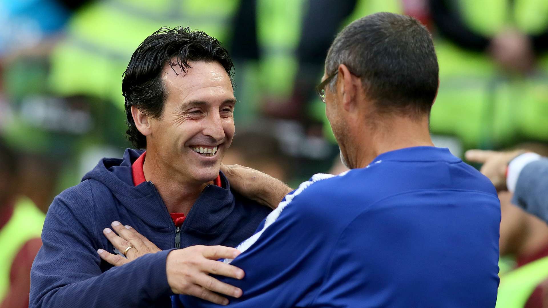 Unai Emery Maurizio Sarri Arsenal Chelsea 2018-19