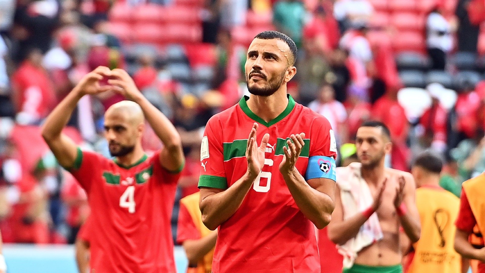 Romain Saiss Morocco.