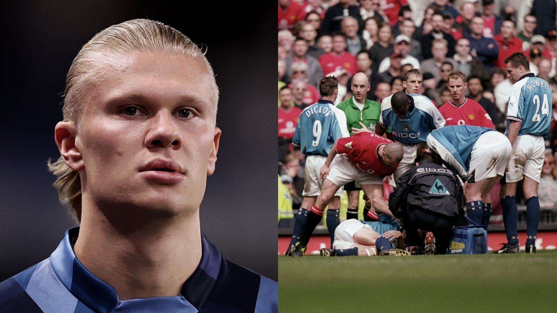 Erling Haaland Alf-Inge Haaland Roy Keane