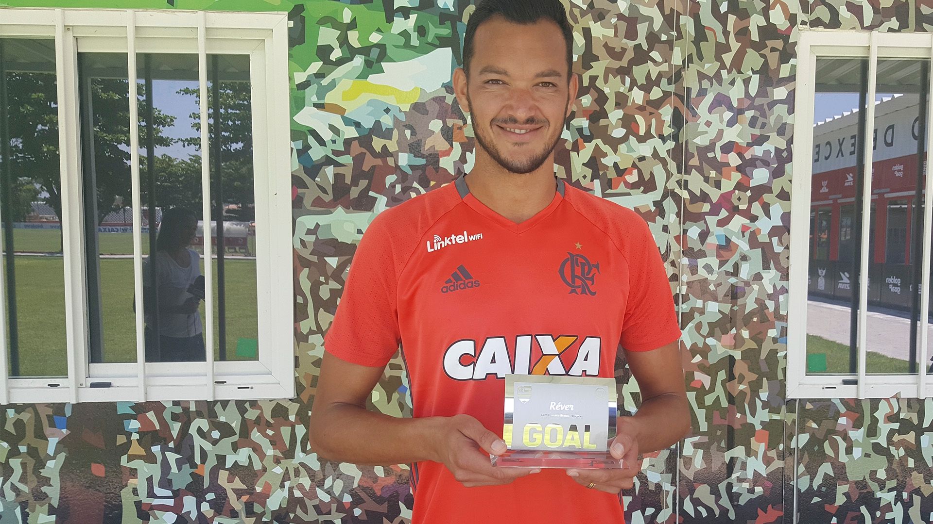 Réver Flamengo Prêmio Goal Brasil 2016 07 12 16