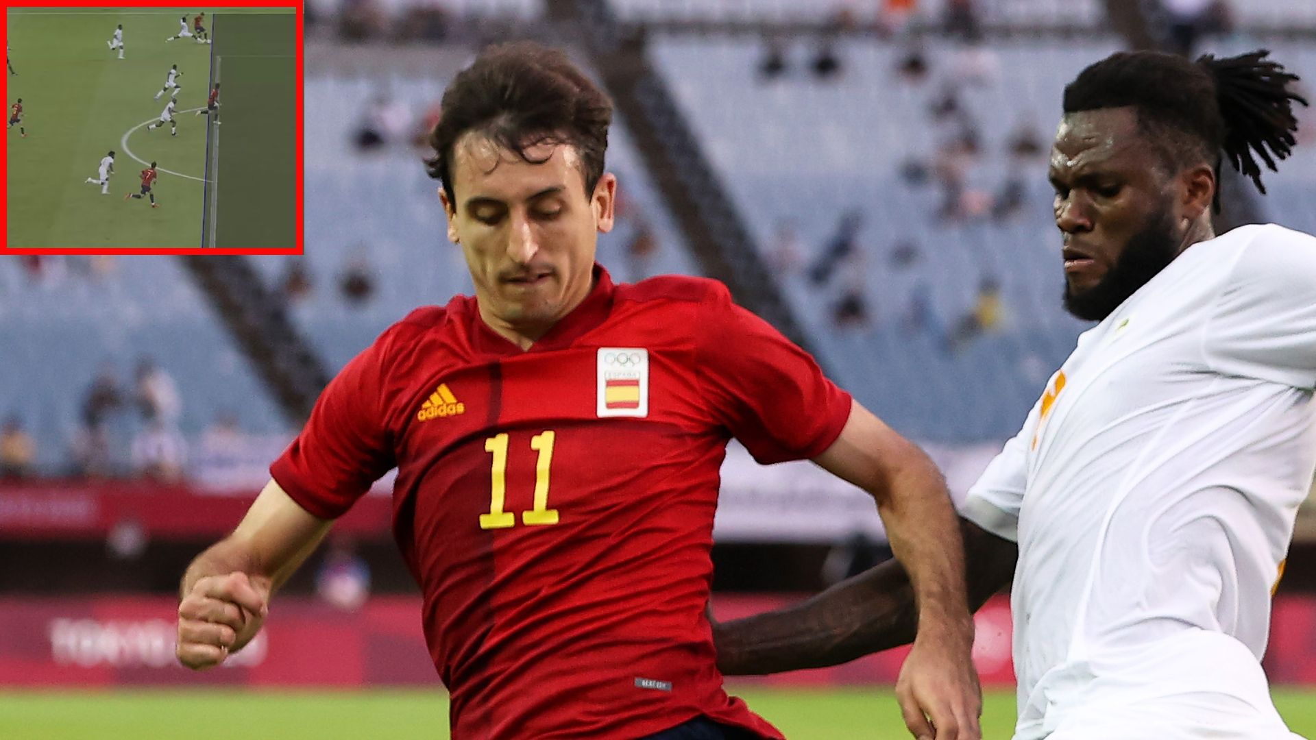 Oyarzabal, gol anulado ante Costa de Marfil