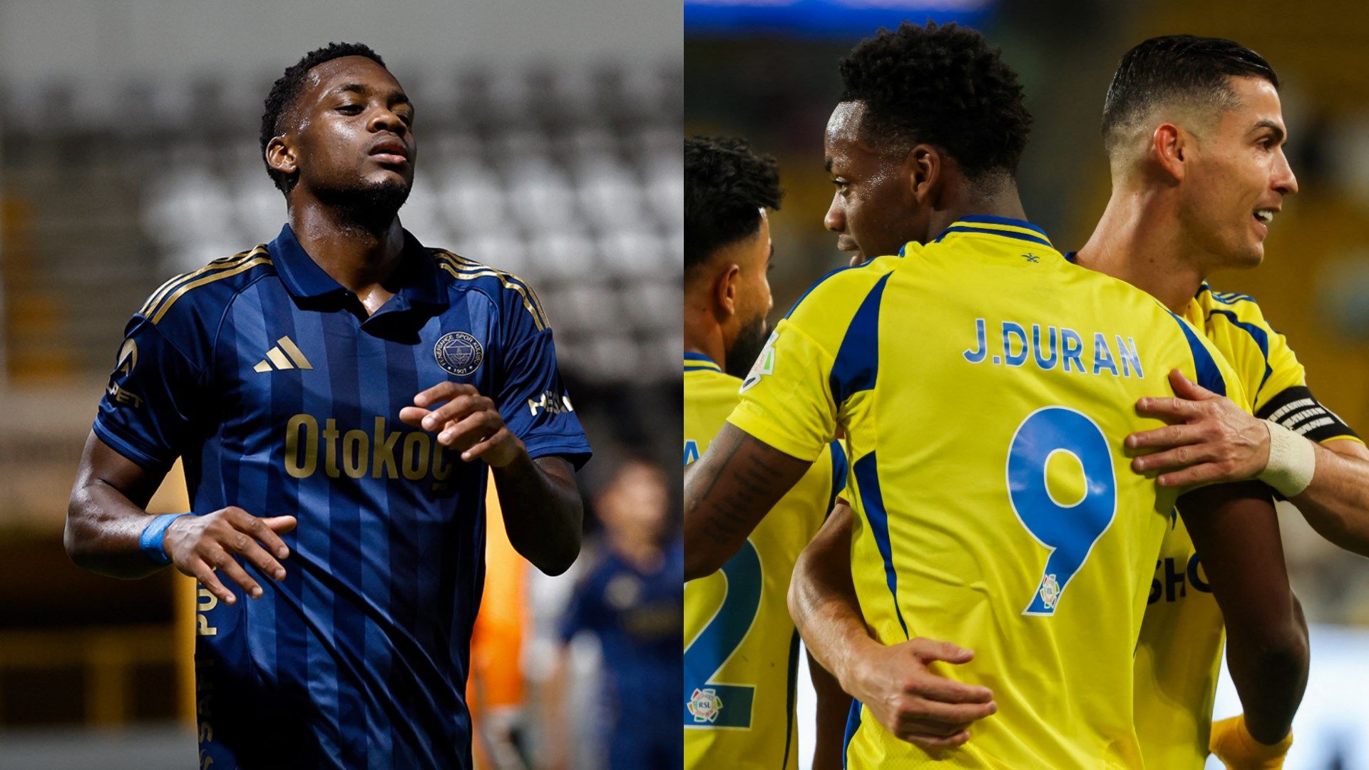 Jhon Duran Cristiano Ronaldo Nassr Fenerbahce