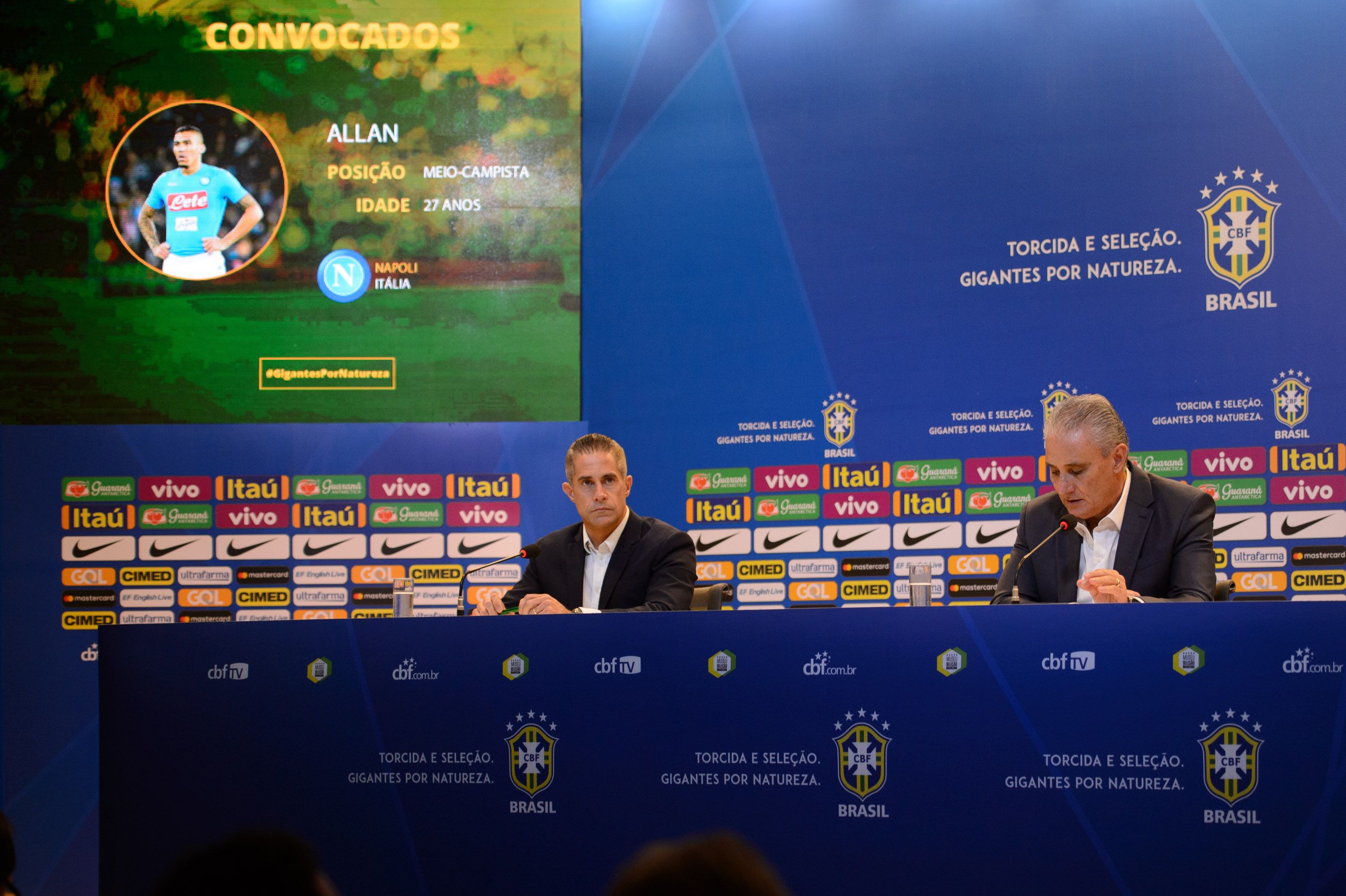 Tite convoca Seleção Brasileira