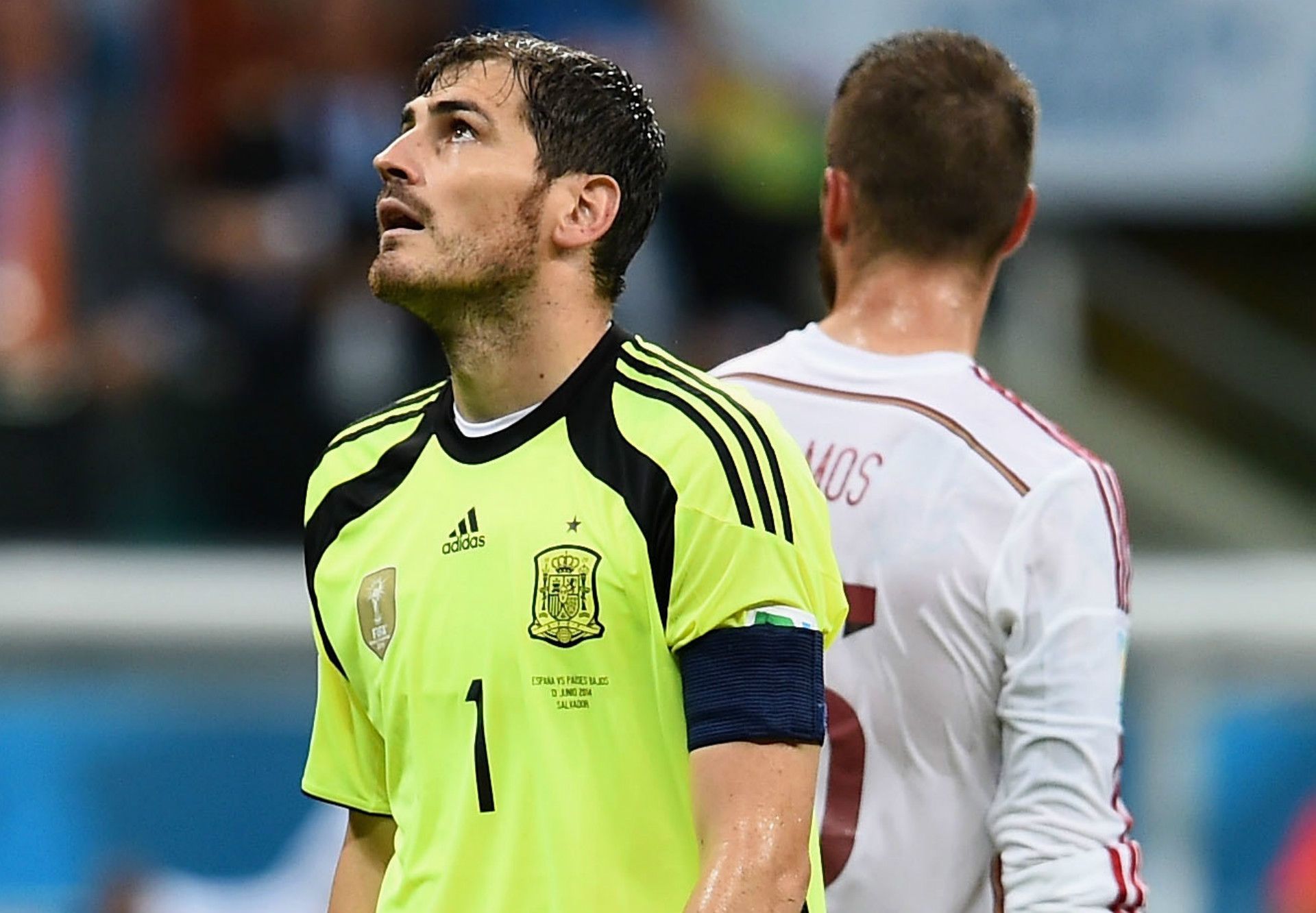 Iker Casillas Spain World Cup 2014 Group B 140613