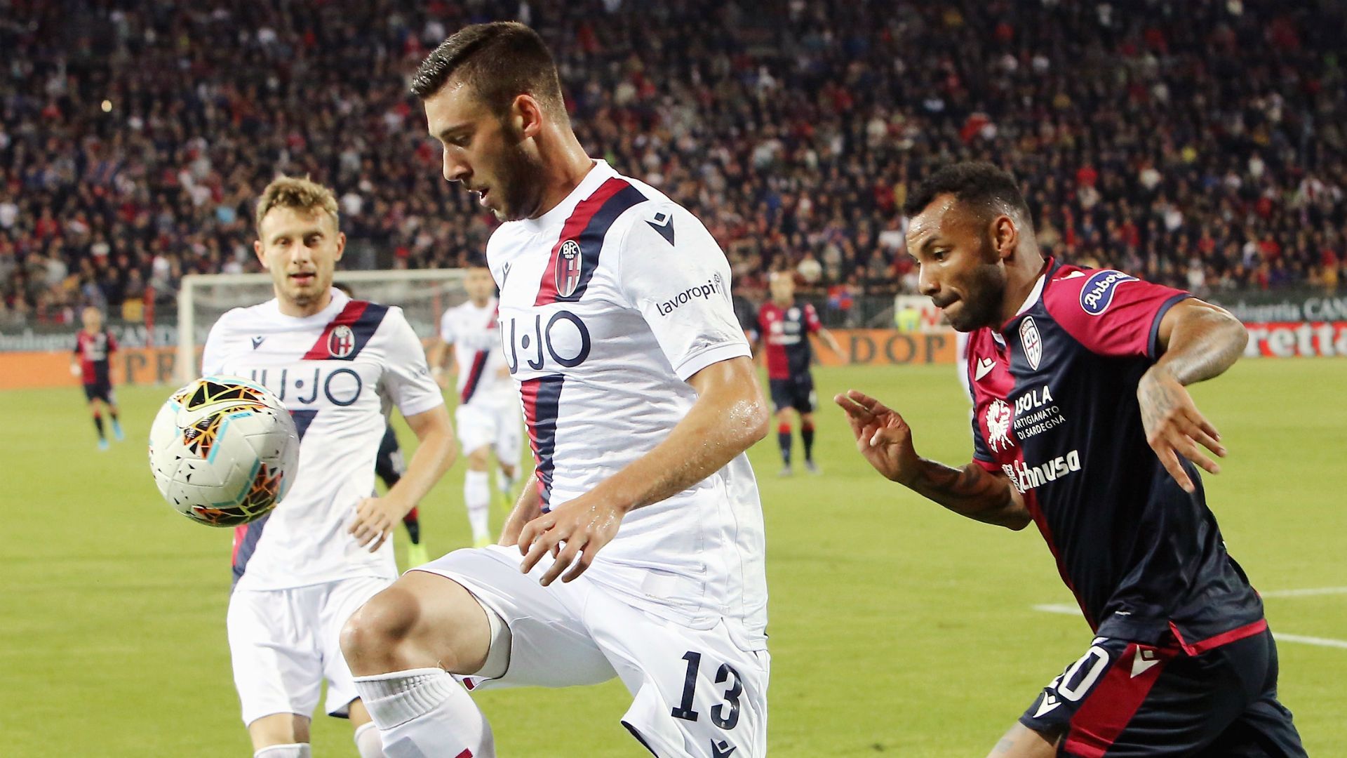 Bani Joao Pedro Cagliari Bologna